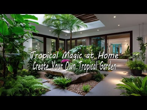 Tropical Magic at Home | How to Create Big Jungle Energy in a Small Backyard