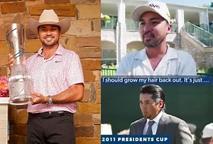 WATCH: Controversial fashion icon Jason Day reviews his own style choices from 2011