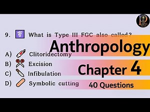 Anthropology Chapter 4 Questions