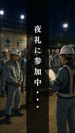 【熱中症災害事例②】夜間作業前に突然・・・