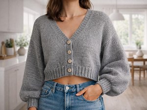 Classic Cardigan Knitting Pattern – Top Down Knit Pattern – Sweater - Etsy