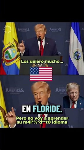 Donald Trump sparks controversy: “I’m not going to learn Spanish”: #Trump #Controversy