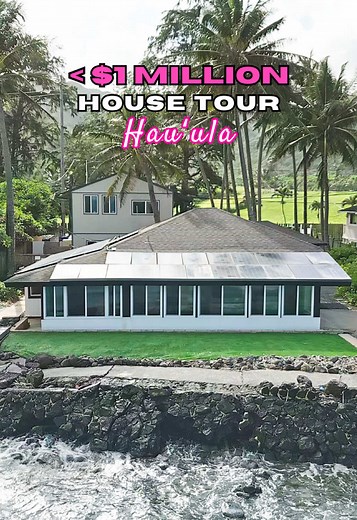 Oceanfront Oʻahu Home Under $1 Million for Sale