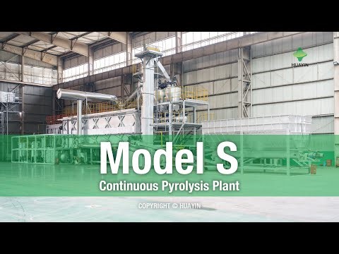 Model S Continuous Pyrolysis Plant