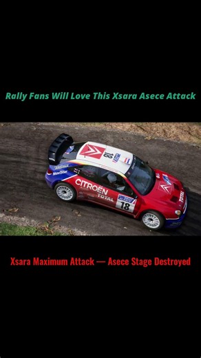 Citroën Xsara Goes Wild on French Asece Stage
