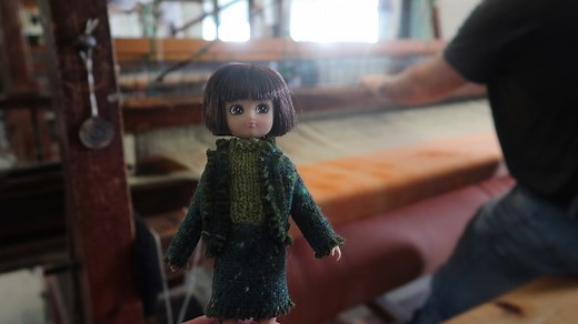 First up StudioDonegal is a woolen mill in Kilcar with its own carding, spinning, hand weaving and garment making, at core of the Studio Donegal values, is the commitment to hand weaving all its tweed #LoveDonegal #DonegalConnect | Lottie Dolls