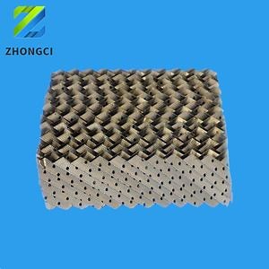 [Hot Item] Pingxiang Zhongci SS304 SS316L Metal Perforate Corrugated Plate Structured Packing for Chemical Tower Manufacturer