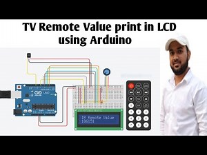 31 TV Remote Value Print in LCD using Arduino at TinkerCad Simulation in Hindi || Text Coding