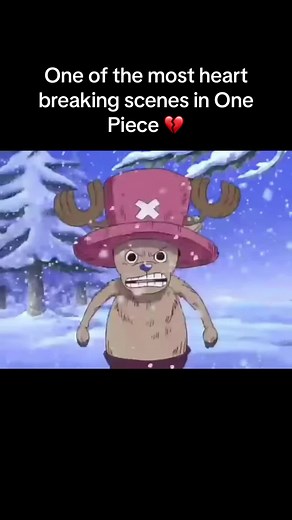 Heartbreaking One Piece Chopper Crying Scene