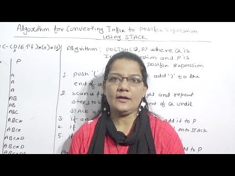 Infix to Postfix Expression using Stack Lec-19| Hindi