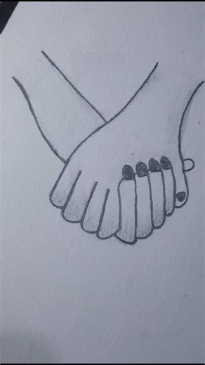 How to Draw Holding Hands 🤝 The Power of Connection ❤️ Pencil Art Tutorial | Togetherness |