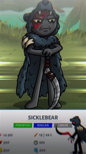 Stick War: Sickle Bear Animation Highlights