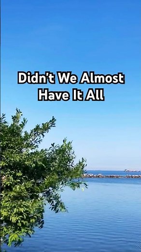 Didn't We Almost Have It All by Whitney Houston (1987)#whitneyhoustonsongs