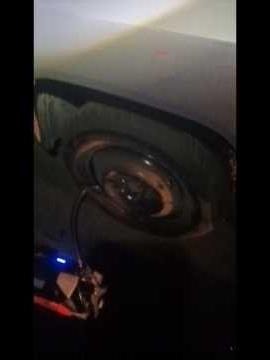 Highway Tire Change on Jeep Compass #roadsideassistance