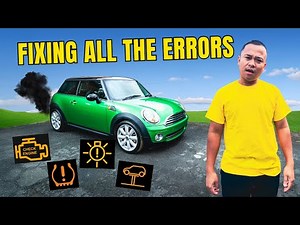 Fixing EVERY Warning Light on My Mini Cooper (Engine, Brakes, Rear Lights, Wipers)