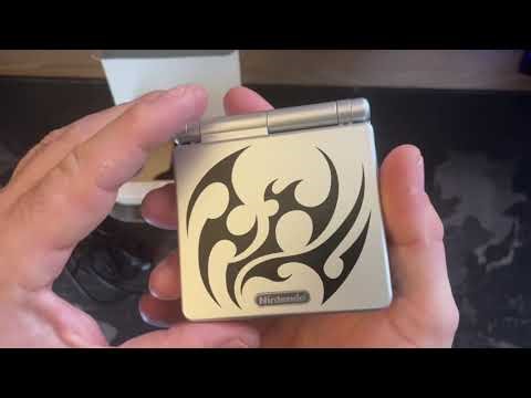 Unboxing GameBoy Advance Sp Tribal Edition ‪@Leocchiolinchio‬