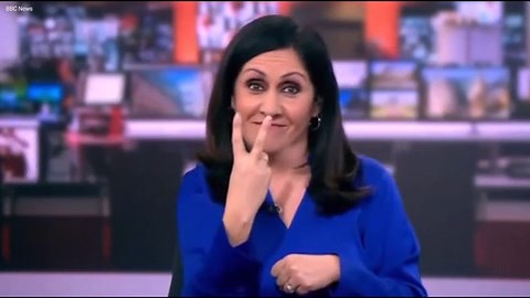 BBC release full video of news presenter counting down to middle finger