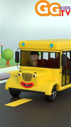Sing and ride with Animal – Wheels on the Bus 🐮🚌🎶, a fun twist where animals join the bus for sounds, songs, and learning! #animalbussong #wheelsonthebus #ggkidstv | GGkidstv