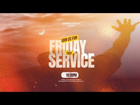 CWC | Friday Service LIVE - Mrs N. Mpahleni