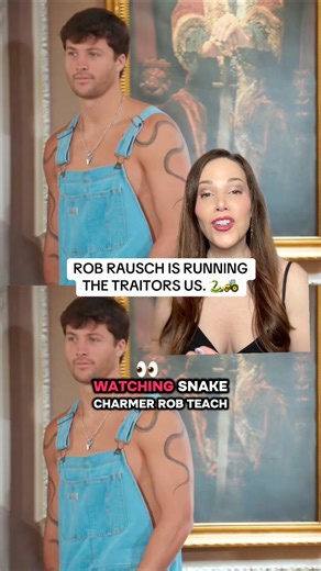 Rob really wore the famous Love Island USA overalls just to school Michael Rapaport on the definition of a word at the Traitors US roundtable? 😭 I’m obsessed. Everyone is in love with him, the Faithfuls are lost, and he’s cruising to the finale. Is Rob the best Traitor we’ve ever seen? 🐍🔥 Who do you think is going home next episode? And did someone take a shield? #thetraitorsus #robrausch #realitytv #traitors # | Stuart Brazell