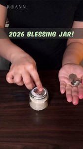 1M views · 15K reactions | 2026 Good Luck Blessing Jar DIY! Manifest Money, Positivity & New Year Blessings‼️ #fbreels #reelsviral #RoannMartinez | Ro-ann Martinez | Facebook
