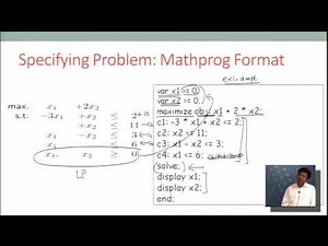 4 5 Tutorial Solving LPs with GNU LP Kit GLPK 8 minutes