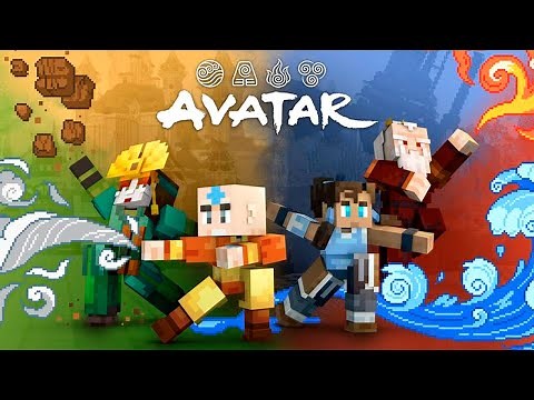 Minecraft pero con HABILIDADES de AVATAR (La leyenda de Aang) | Bending mod 1.20.1
