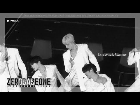260219 'Lovesick Game'- ZEROBASEONE [HERE&NOW] ENCORE IN KANAGAWA | KimJiwoong Focus | fancam | 직캠