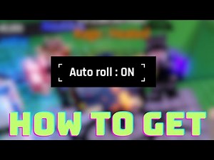 How to Turn On AUTO ROLL in Sols Rng! Roblox (Join Sols Rng Group)