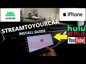Watch Videos on Android Auto *Streamtoyourcar* Installation and Guide