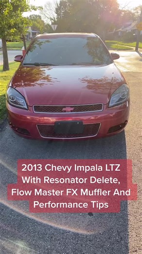Upgrading Your Chevy Impala LTZ: Resonator Delete and More