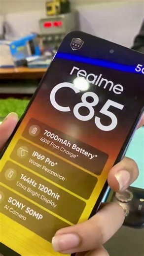 Realme C85 5G Demo Look #techgadgets #realmec85 #realme
