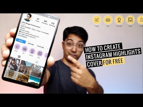 How to create Instagram story highlight icons - Instagram story highlights cover