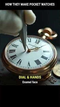 Pocket Watches Have 130+ Parts... Some SMALLER Than a Grain of Rice! ⌚
