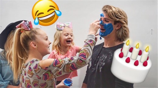 Cake Battle With JoJo Ends in Epic Food Fight