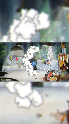 I Beat Tipsy Troop as Goopy Le Grande #cuphead #gaming #shorts #bossfight