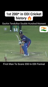 4.3K views · 255 reactions | #sachintendulkar - First man to score 200 in ODI | Sayonara Sachin Ramesh Tendulkar | Facebook