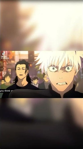 Are you strong because you’re Satoru? #jjk #gojo #geto #gojoandgeto #edit #fypシ #satorugojo