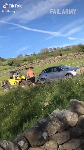 Beware the farmyard reaper! 😱 #FailArmy #farmerslife #gtfo