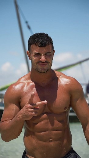 Tropical Beach Day: Fun Water Activities on a Boat