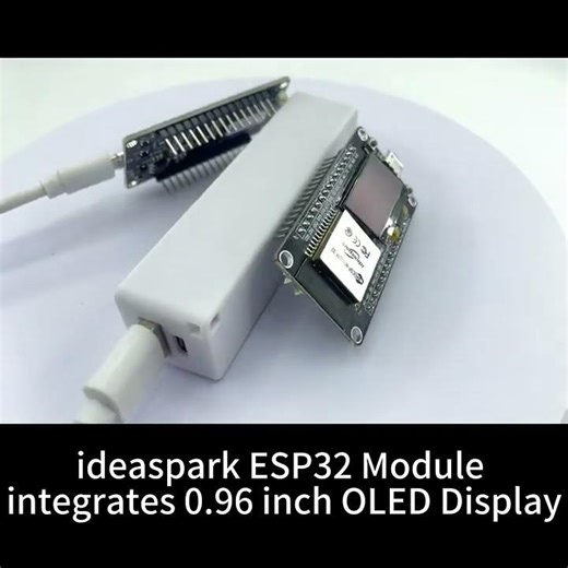 ideaspark® ESP32 Development Board with 0.96 Inch OLED