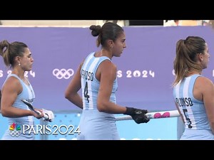 Argentina downs U.S. 4-1 in women's field hockey opener | Paris Olympics | NBC Sports