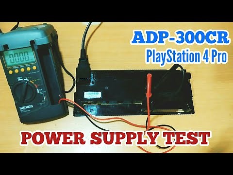 ADP-300 CR|Playstation 4 Pro Powersupply test|Cara test PSU PS4 Pro|How to test PS 4 PSU