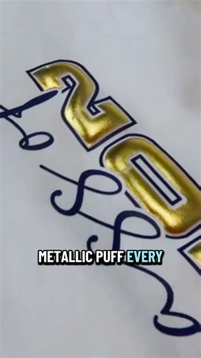 The secret to getting metallic puff HTV right #cricut