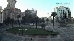 Webcam Independence Square, Montevideo, Uruguay - Online Live Cam