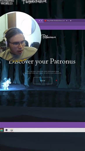 Discover Your Patronus Quiz on Hogwarts Legacy