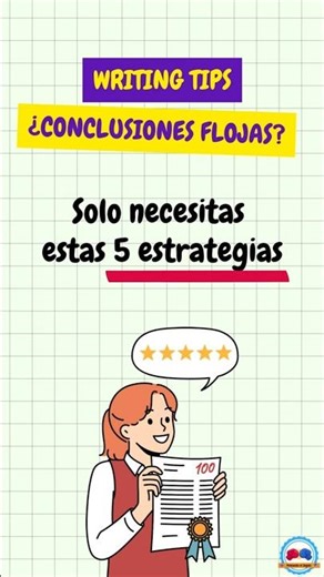 ESTRATEGIAS para la CONCLUSIÓN - WRITING EXAMS. Cómo escribir conclusiones en Inglés #englishexam