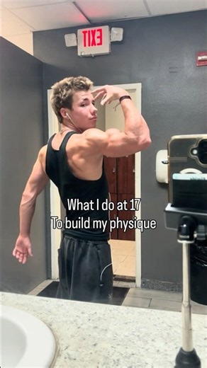 What I Do to Build My Physique at 17 | Full Back & Biceps Workout