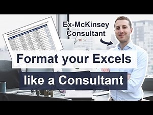 Excel Formatting Tips for Consultants