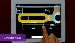 [How to measure your CAD files in DWG FastView for mobile] Three ways you must know. ------------------------------------- ☝Simply tap enables you to measure the fastest. 🔍 But if you’re a fat finger like me, 😅Magnifier Display will be your better choice. 👉Moreover, Simulated Mouse prevents finger from blocking sight, which will be the most convenient. 👉APP Store: https://goo.gl/B2Npvl 👉Google Play：https://goo.gl/6XGnLb | DWG FastView
